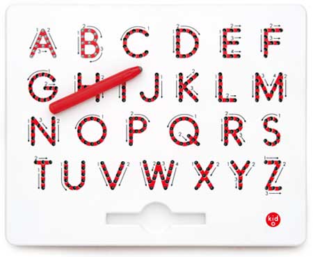 A to Z Magnatab Uppercase Letters - Kid O