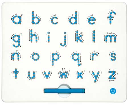 a to z Magnatab Lowercase Letters - Kid O