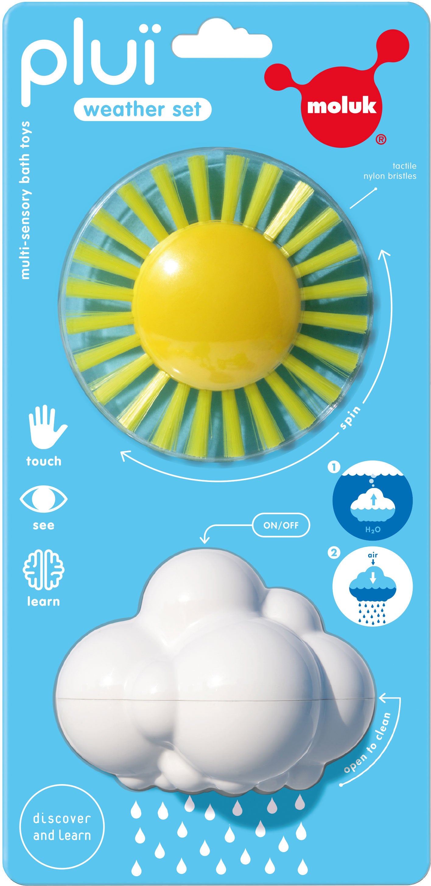 Plui Weather Sun and Cloud Set - Moluk