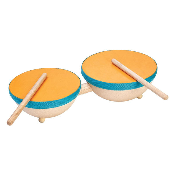 Plan Toys Natural Rubber Double Drum