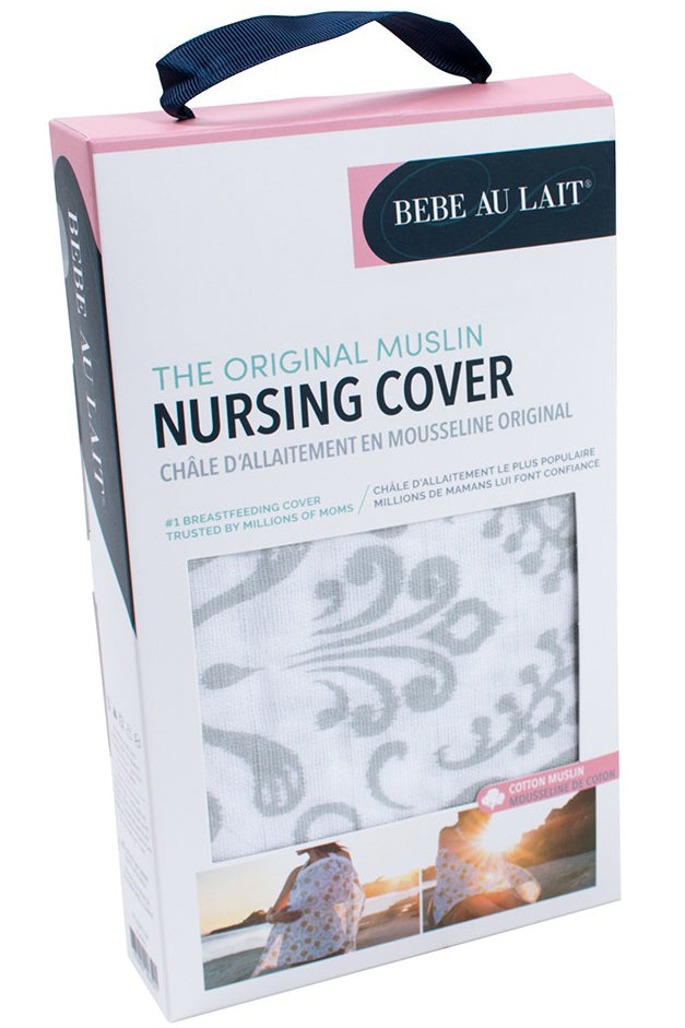 Nursing Cover Premium Muslin - Atherton - Bebe Au Lait