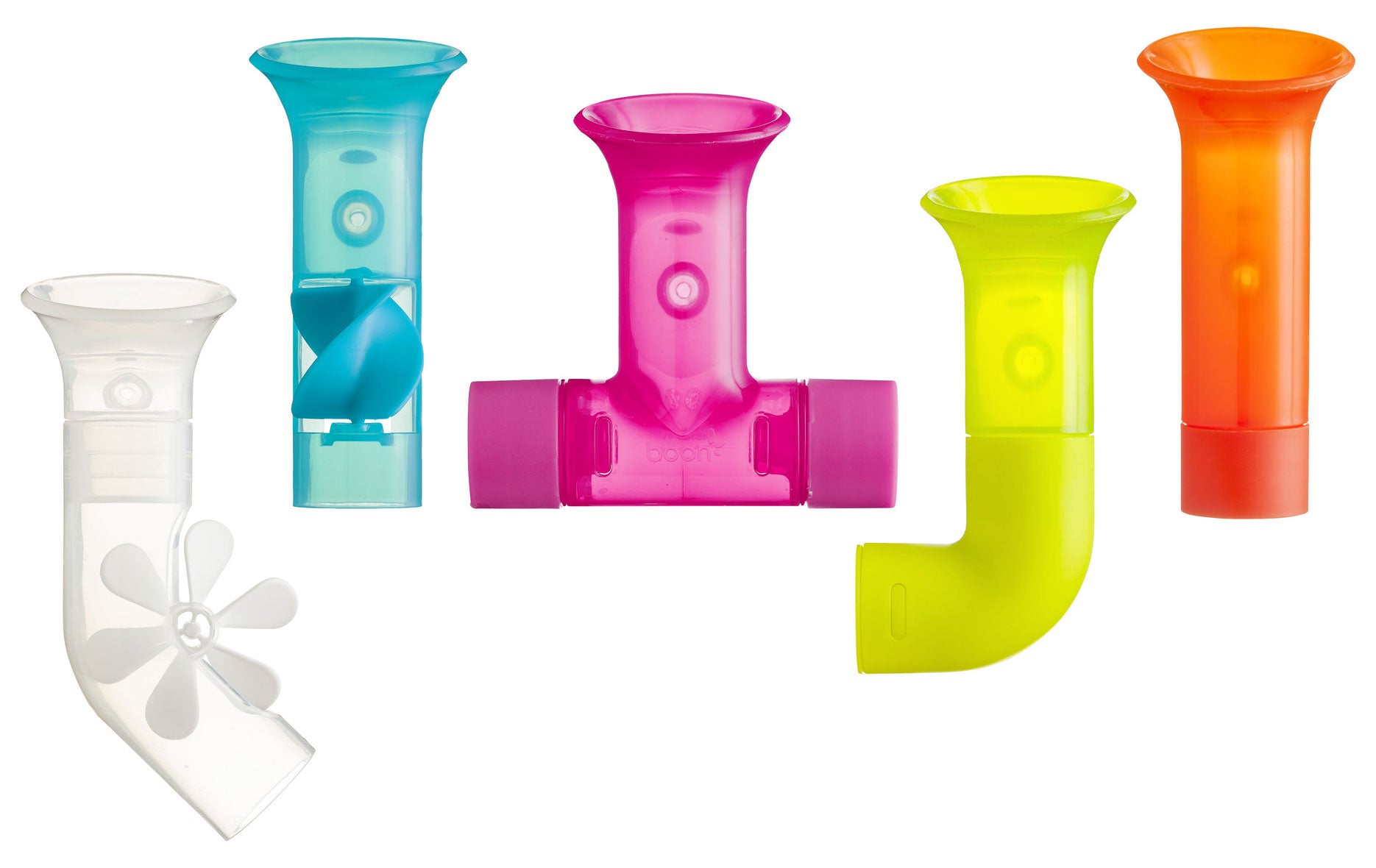 Pipes Building Bath Toy Multi Coloured - Boon