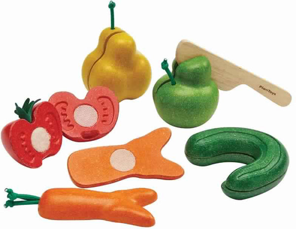 Wonky Fruit and Vegetables - Plan Toys