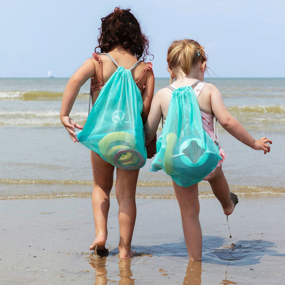 Beach Set Mesh Backpack Triplet Ringo - Quut
