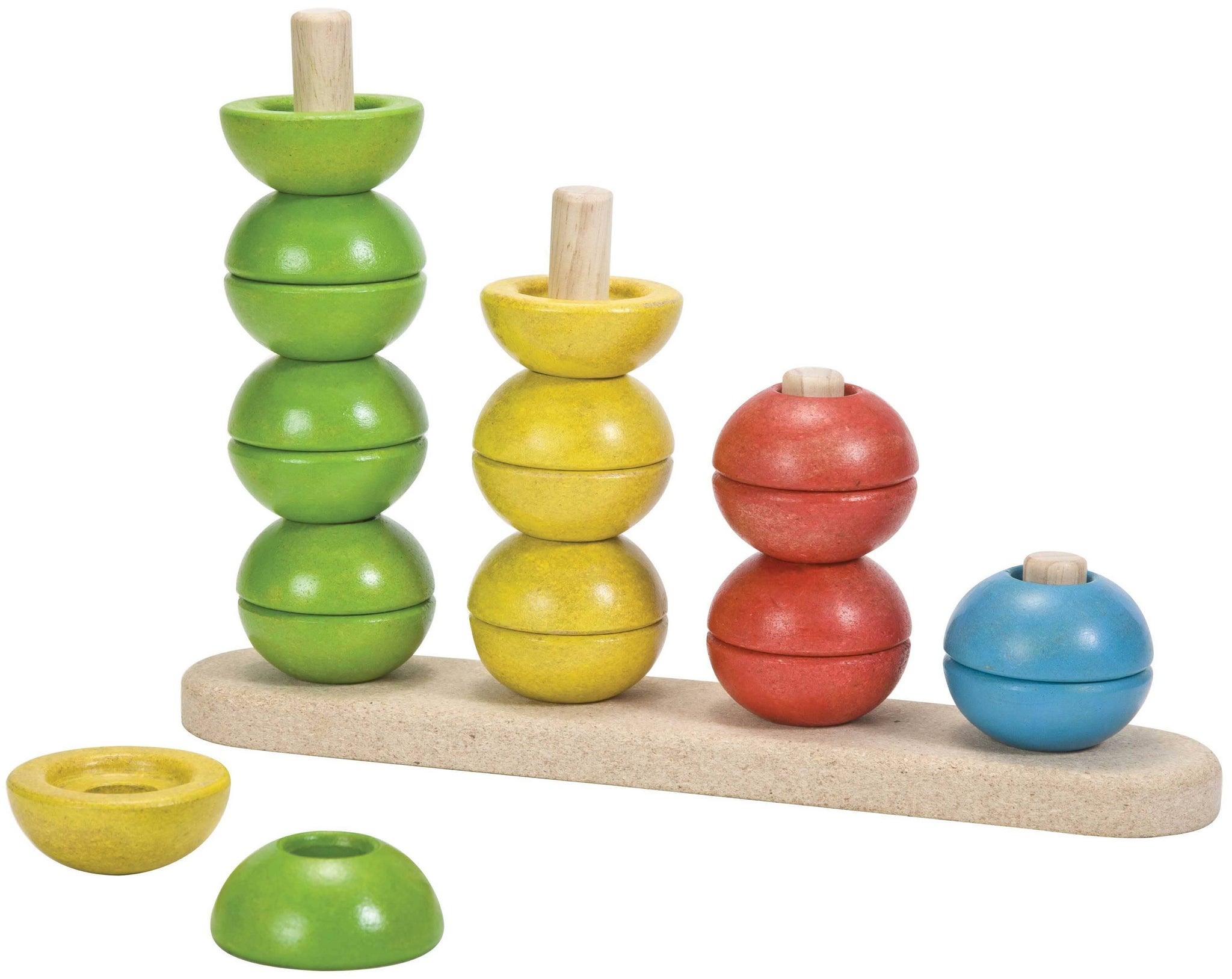 Plan Toys Sort and Count Round Stacker